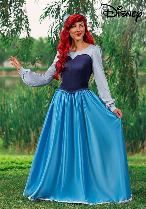 disfraz de ariel|Amazon.com: Disfraz de vestido azul Ariel de la Sirenita .